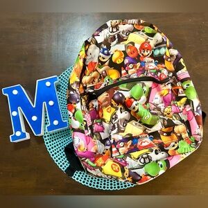 2017 MarioKart Backpack, Used